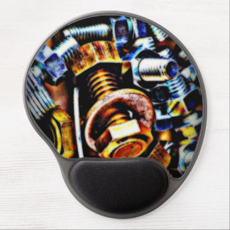 Nuts and Bolts Pop Art Gel Mouse Pad