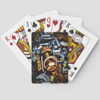Nuts and Bolts Pop Art Poker Cards