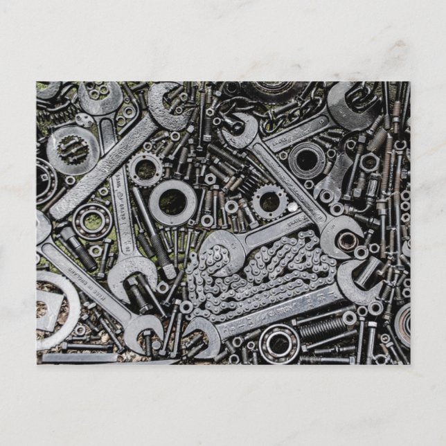 Nuts and Bolts Postcard (Front)