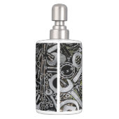 Nuts and Bolts Soap Dispenser & Toothbrush Holder (Back)