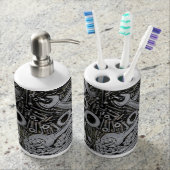 Nuts and Bolts Soap Dispenser & Toothbrush Holder (Front)