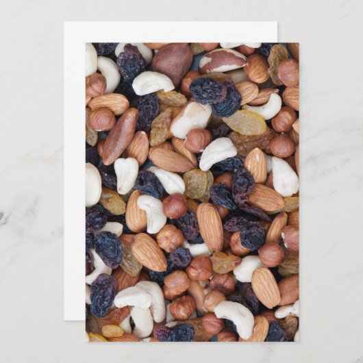 Nuts and raisins (Front/Back)