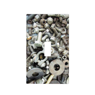 Nuts & Bolts Light Switch Cover