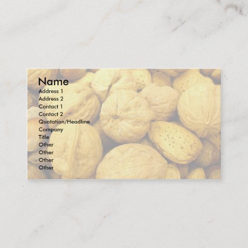 Nuts Business Cards 001