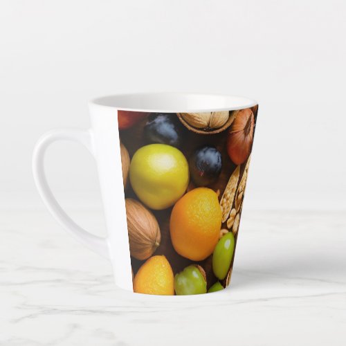 Nuts  Fruits Latte Mug