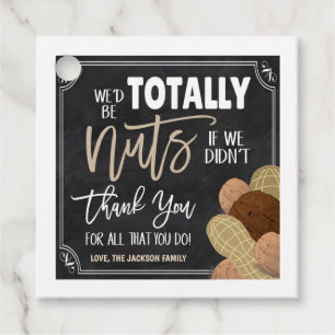 Nuts Gift Tag