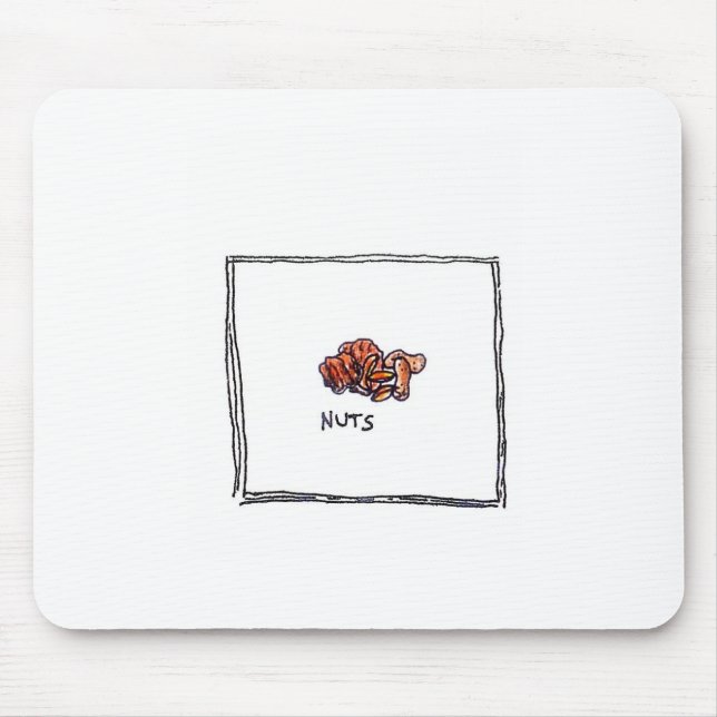 Nuts Mouse Pad (Front)