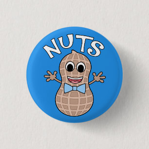 Nuts or No Nuts themed gender reveal pin