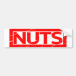 Nuts Stamp Bumper Sticker