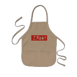 Nuts Stamp Kids' Apron