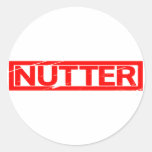 Nutter Stamp Classic Round Sticker