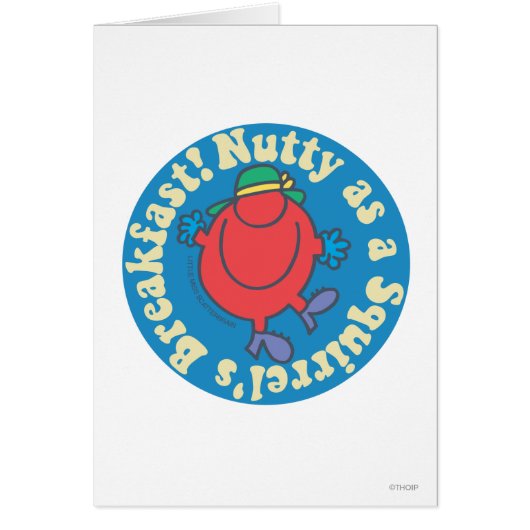 Nutty as a Squirrel's Breakfast! Cards (Front)