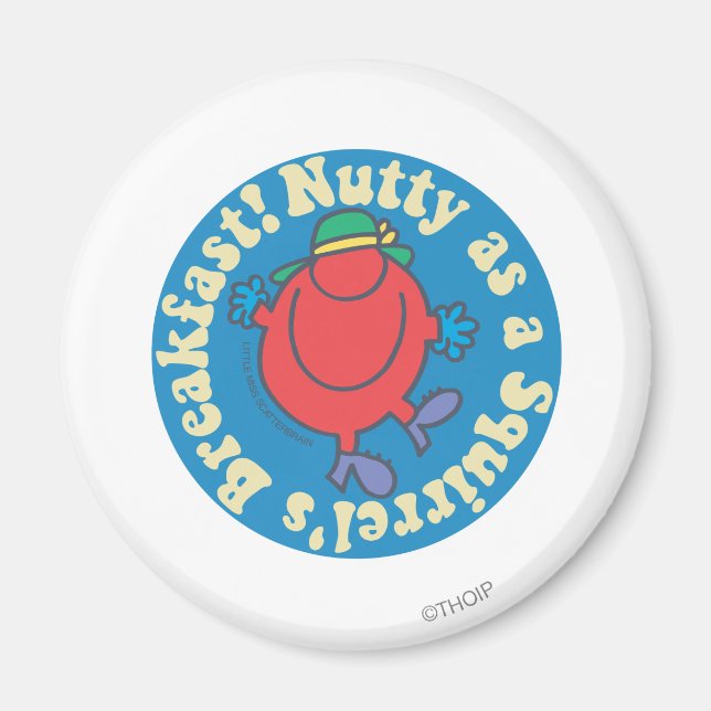 Nutty as a Squirrel's Breakfast! Magnet (Front)