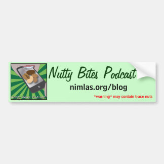 Nutty Bites Bumper Sticker