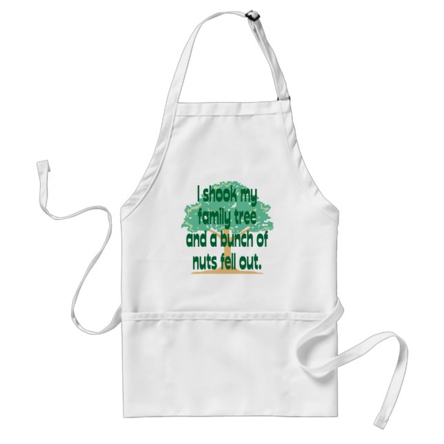 Nutty Family Adult Apron (Front)