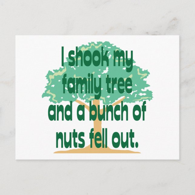 Nutty Family Postcard (Front)