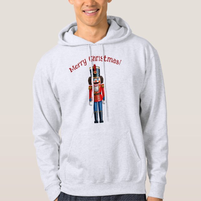 Nutty Nutcracker Toy Soldier Hoodie (Front)