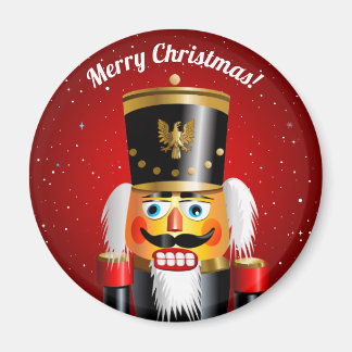 Nutty Nutcracker Toy Soldier Magnet