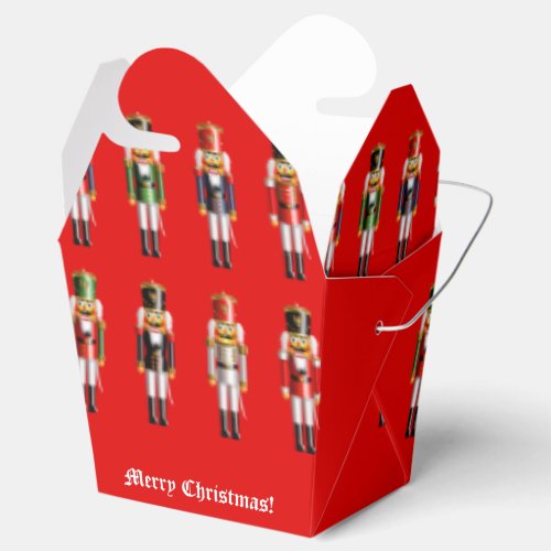 Nutty Nutcrackers Army Favor Boxes