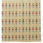 Nutty Nutcrackers Army Shower Curtain at Zazzle