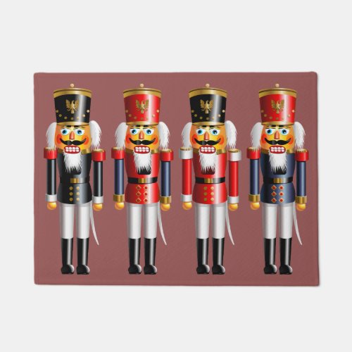 Nutty Nutcrackers Doormat