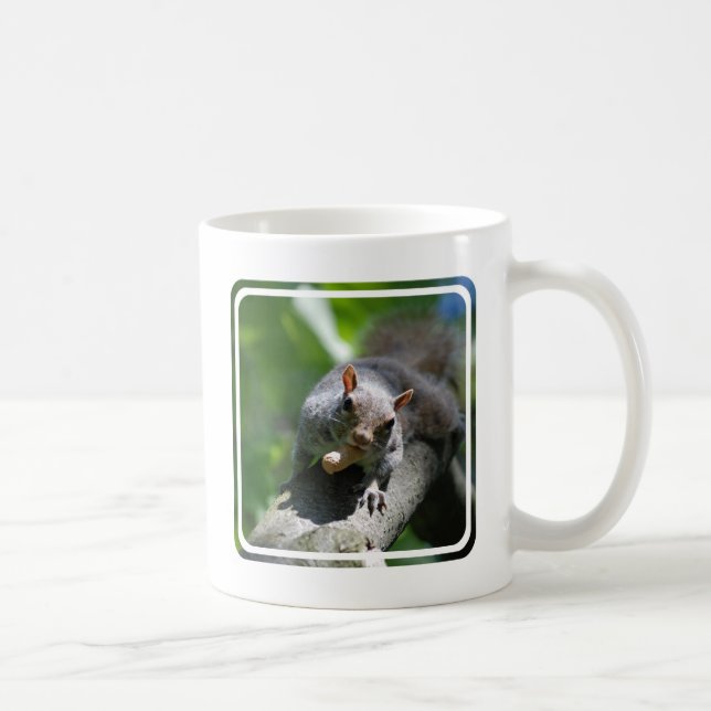 Nutty Squirrel Coffee Mug (Right)
