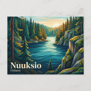 Nuuksio National Park Finland Postcard