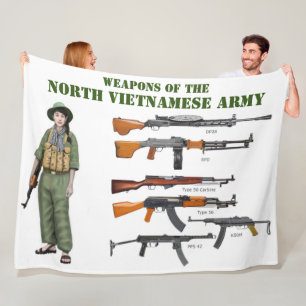 NVA WEAPONS FLEECE BLANKET