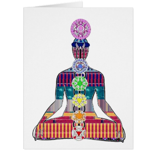 NVN723 Chakra Yoga Meditation Masters Practic GIFT Cards (Front)