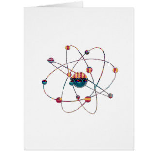 NVN725 ATOM Artistic Science Lab Space Molecular Cards