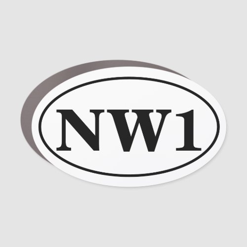NW1 Level Car Magnet