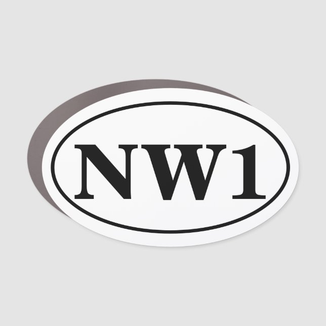 NW1 Level Car Magnet (Front)