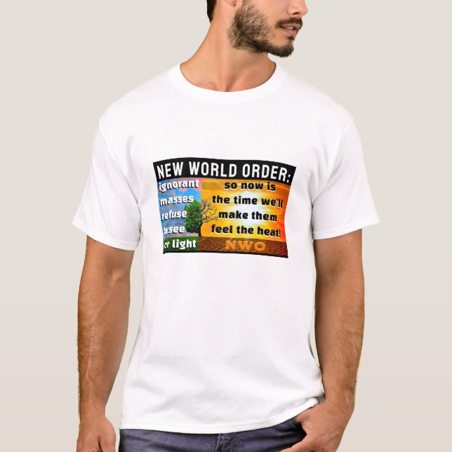 NWO Crisis Control (light) T-Shirt (Front)