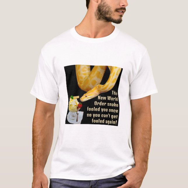 NWO Snake (light) T-Shirt (Front)