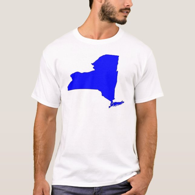 NY Blue State T-Shirt (Front)