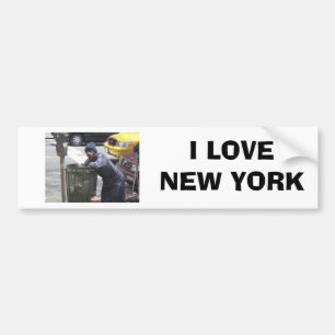 ny-bum00[1], I LOVE NEW YORK Bumper Sticker