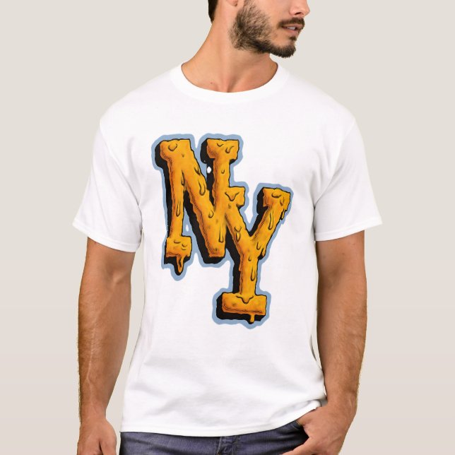 NY Drip Design – New York Streetwear T-Shirt (Front)