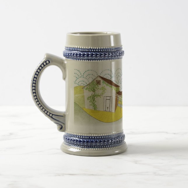 NY gallery illustration jug2 Beer Stein (Left)