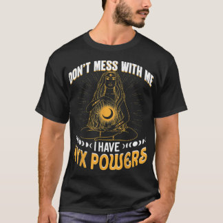 Ny Goddess Of The Night I have Ny Powers Greek Lif T-Shirt