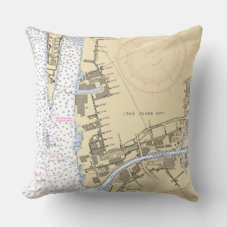 NY_LongIslandCity Throw Pillow