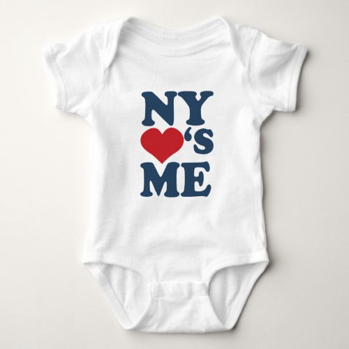 NY Loves Me Baby Bodysuit