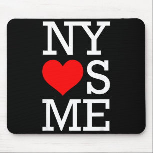 Ny Loves Me Funny I Heart New York Mouse Pad