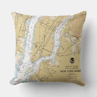 NY_Newyorkharbor Throw Pillow