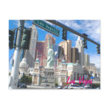 NY NY Las Vegas Blvd Postcard