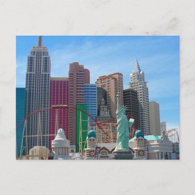 ny ny las vegas postcard (Front)