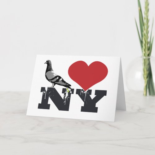 NY Pigeon Card