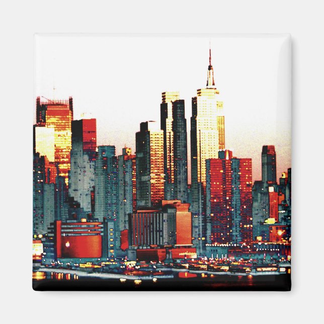 NY Skyline Magnet (Front)