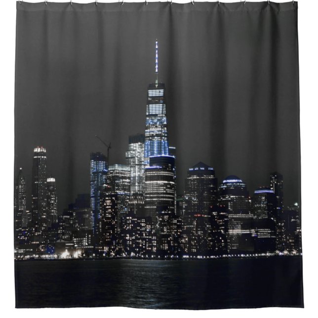 NY Skyline Shower Curtain (Front)