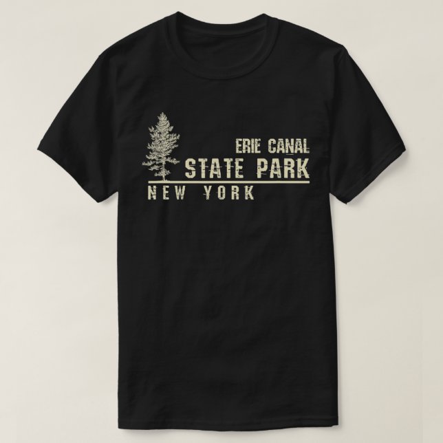 NY Souvenir Gift for Erie Canal State Park  T-Shirt (Design Front)