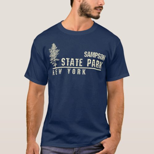 NY Souvenir Gift for Sampson State Park T_Shirt